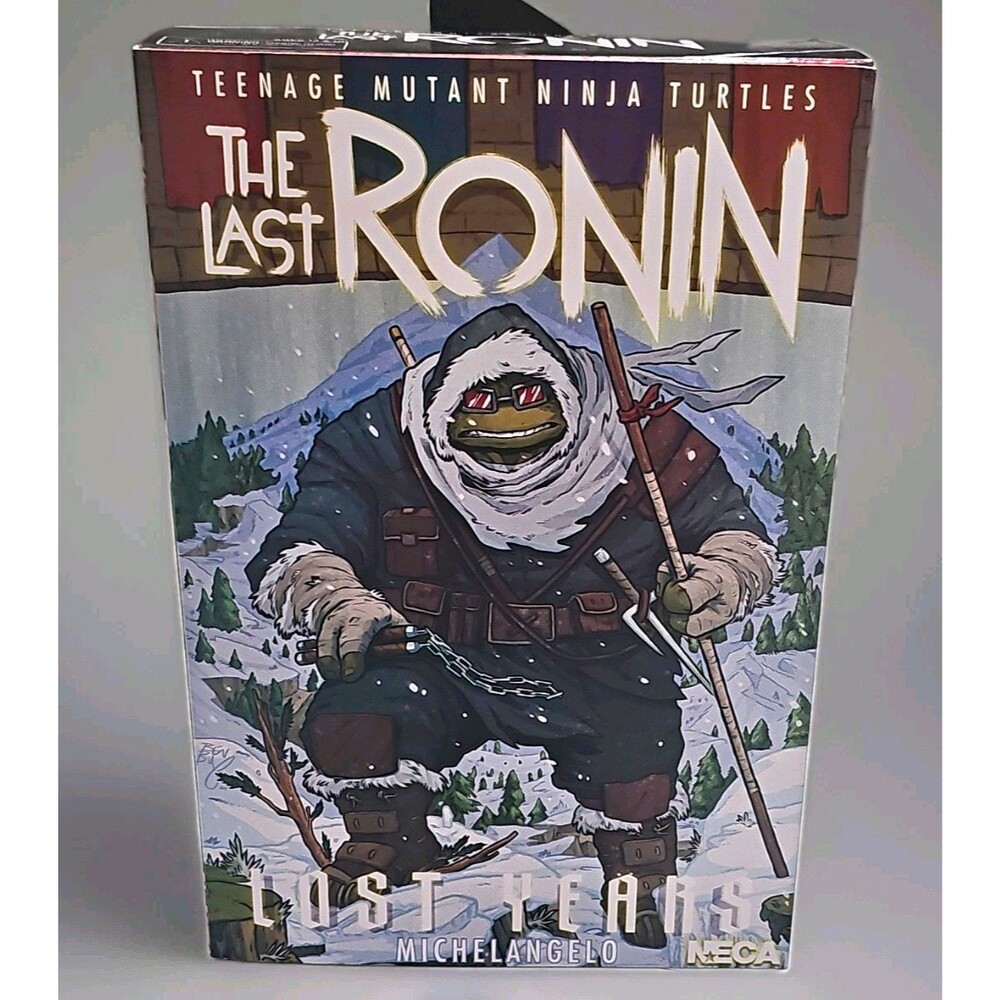 NECA TMNT The Last Ronin Lost Years Michelangelo Winter Coat 7" Action Figure